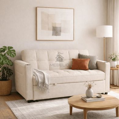 Розкладний диван MEBEL ELITE ASTER 2 Бежевий