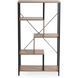 Стеллаж MEBEL ELITE TIM орех / черный