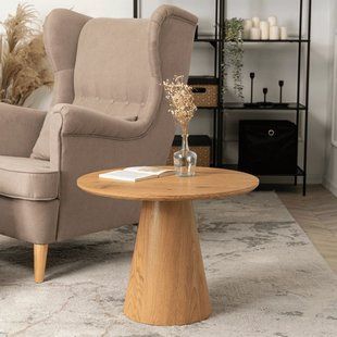 Журнальний столик CARLY  MEBEL ELITE 60x60 Дуб