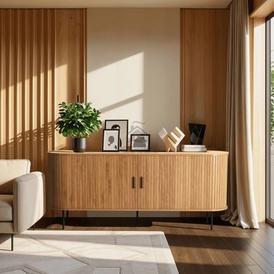 Комод MEBEL ELITE TRISH 180 Дуб