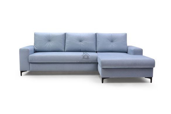 Диван кутовий розкладний AVRA на ніжках Perfect Home Польща Блакитний