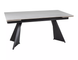 Стол Обеденный LACONI 160(220)x90 Signal Белый / Черный
