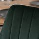 Стілець оксамитовий MEBEL ELITE BARI Velvet Зелений