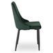 Стілець оксамитовий MEBEL ELITE BARI Velvet Зелений