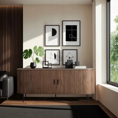 Комод MEBEL ELITE TRISH 180 Орех фотография
