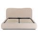 Кровать двуспальная MEBEL ELITE BRISTOL 160x200 см Беж