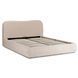 Кровать двуспальная MEBEL ELITE BRISTOL 160x200 см Беж