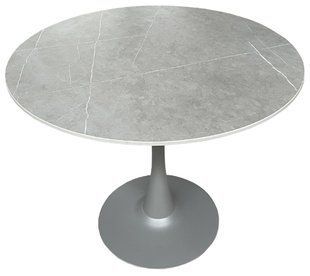 Стол обеденный DT 449 DAOSUN 90x90 Керамика Серый фотография