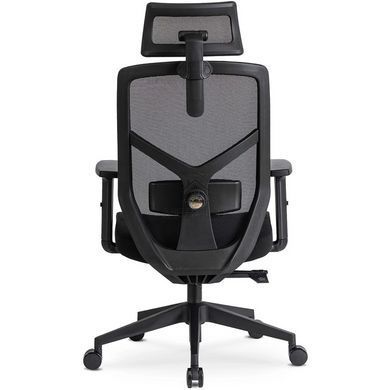 Стул офисный вращающийся MEBEL ELITE BENTO Черный фотография