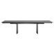 Стол раскладной REAL BLACK MARBLE Concepto 180(260)x90 Керамика Черный