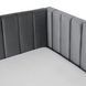 Кровать MEBEL ELITE VILLEMO 120x200 см Серый