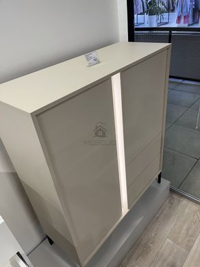 Комод високий Perfect Home Даст / Dast 2-дверний з 2 шухлядами 2D2S/104 Беж
