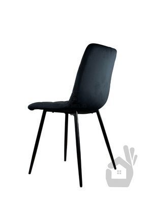Стул на кухню PM-001 Perfect Home Украина Черный фотографія