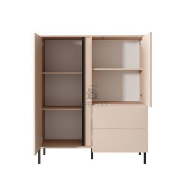 Комод високий Perfect Home Даст / Dast 2-дверний з 2 шухлядами 2D2S/104 Беж
