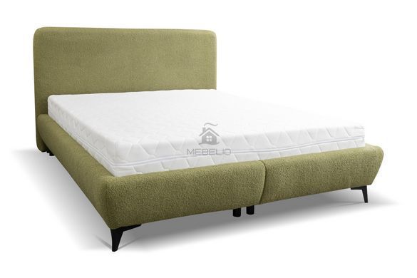 Кровать (с основанием под матрас) Perfect Home Елена/Elena 180x200 с мягким изголовьем двуспальная фотография