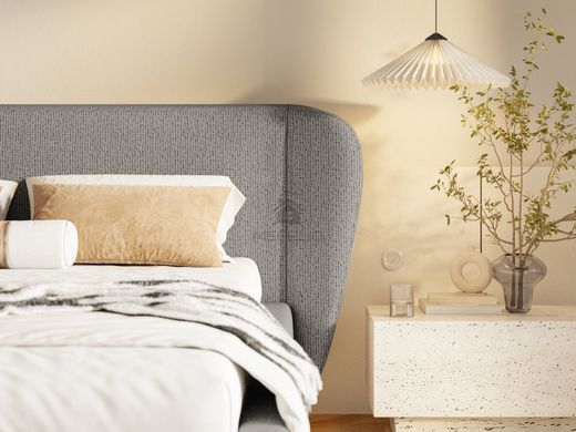 Ліжко (з підйомним механізмом) Perfect Home Аліано / Aliano 160x200 з м'яким ізголів'ям двоспальне