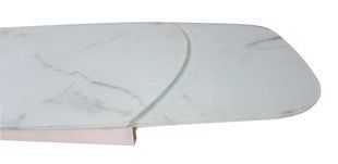 Стол раскладной DAOSUN DT 8106 120(180)x80 Белый имеет недостатки!! фотография