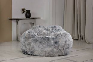 Бескаркасное кресло Аляска Vetro полярная ночь