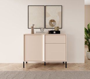 Комод Perfect Home Даст/Dast 2-дверный с 1 ящиком 2DS/104 Беж фотография