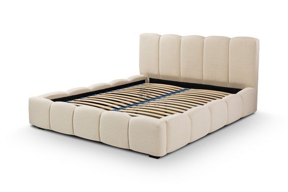 Ліжко (з основою під матрац) Perfect Home Нубія / Nubia 180x200 з м'яким ізголів'ям двоспальне