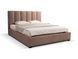 Ліжко (з основою під матрац) Perfect Home Хуго / Hugo 160x200 з м'яким ізголів'ям двоспальне