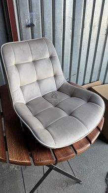 Стул бархатный MEBEL ELITE CHRIS Velvet Беж