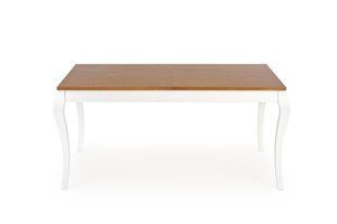 Стол раскладной WINDSOR Halmar 160/240x90 Дуб / Белый фотография