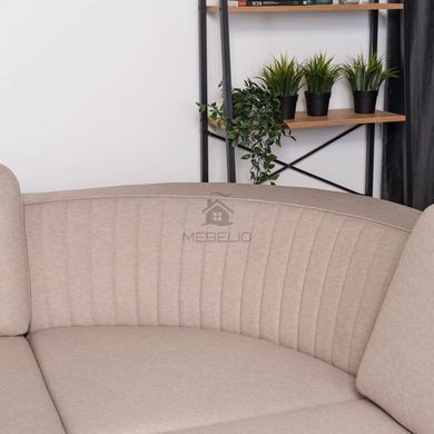 Кутовий диван MEBEL ELITE FLIN 250&nbsp;см Беж (правий)