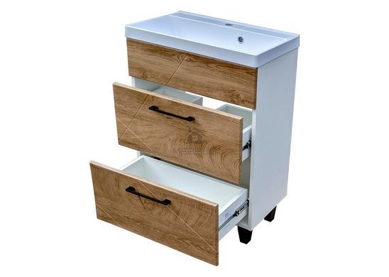 Тумба Велла под умывальник Idea 60 Ш2 (wood) ( А0054118 )