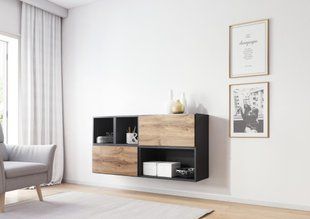 Стінка ROCO 15 Cama Антрацит / Дуб Вотан фотографія