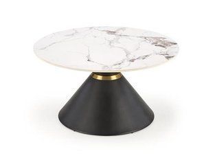Журнальний столик GORETTI 80x80 Halmar Білий Мармур фотографія