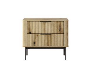 Тумба приліжкова Perfect Home Вілсон / Wilson з 2 шухлядами 2S/63 Дуб евок фотографія