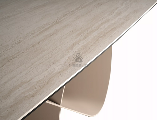 Розкладний Стіл INFINITY CERAMIC Signal 160(240)X95  Бежевий / кашемір