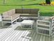 Комплект мебели для террасы Siesta Onto Mykonos Lounge Corner Set White Белый