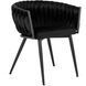 Стул бархатный MEBEL ELITE EMPOLI Velvet Черный фотография