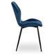 Стул бархатный MEBEL ELITE IRYS Velvet Синий
