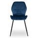 Стул бархатный MEBEL ELITE IRYS Velvet Синий
