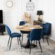 Стул бархатный MEBEL ELITE IRYS Velvet Синий