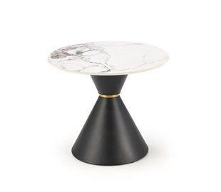 Журнальний столик GORETTI S 60x60 Halmar Білий Мармур фотографія