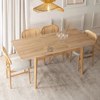 Стол раскладной MEBEL ELITE SAMER 138(178)х80 см Дуб фотография