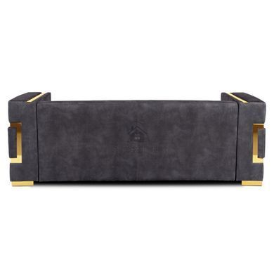 Диван MEBEL ELITE PALLAZO 3S Черный