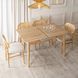 Стол раскладной MEBEL ELITE SAMER 138(178)х80 см Дуб