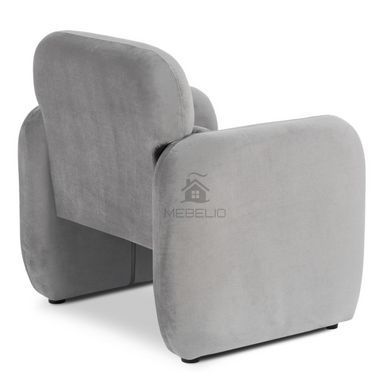 Кресло MEBEL ELITE TOGO Velvet Серый