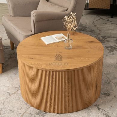 Журнальный столик CLOVER MAX MEBEL ELITE 80x80 Дуб