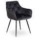 Стул MEBEL ELITE MODESTO Velvet Черный