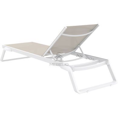 Шезлонг Siesta Onto Tropic White Taupe