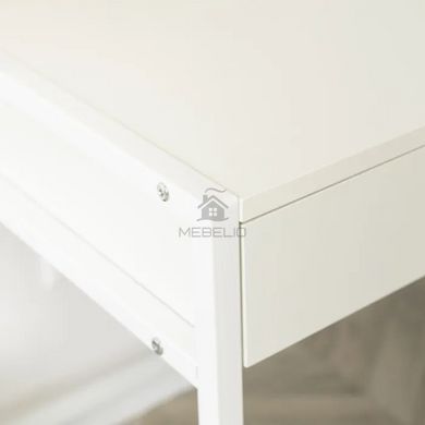 Письменный стол MEBEL ELITE ALLY 123 см Белый