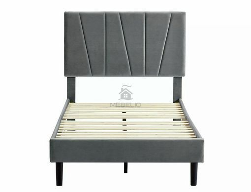 Кровать SAVANA Velvet Signal 90x200 Серый фотография