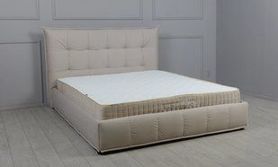 Кровать ТЕАНА с подъемным механизмом Prestol 160x200 Беж (тк. Columbus 17) фотография