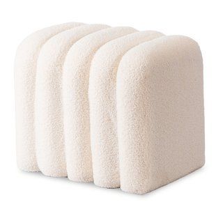 Пуф MEBEL ELITE KARBON  Крем